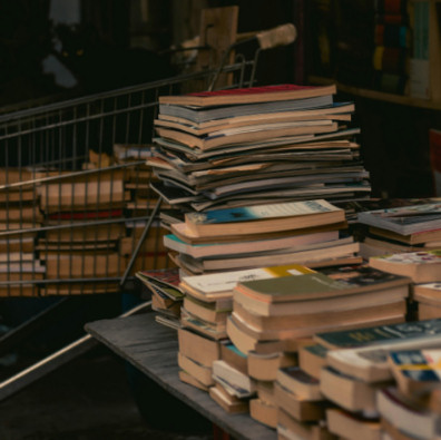 Pilha de livros
